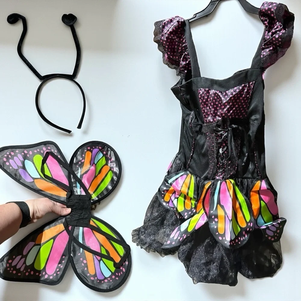 🦋 Adorable Butterfly Costume Perfect for Halloween! 🦋 Child’s Medium (8-10) NIP